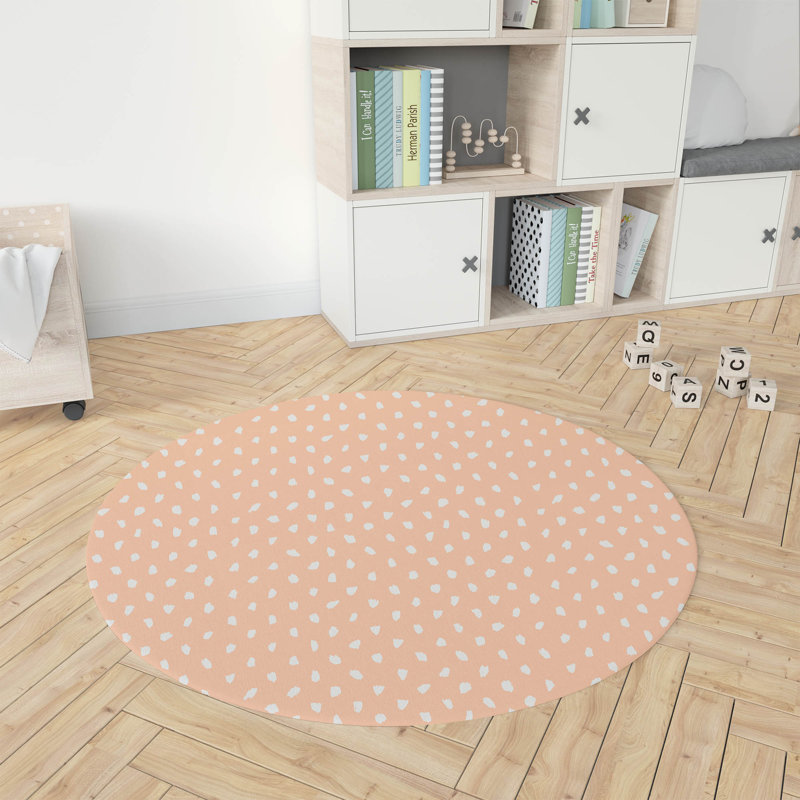 Tapis de jeu pour enfants Splat Point, Pêche / orange