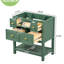 5 Bathroom Vanity, Solid Wood Frame For Space 30'' Vanity Cabinet, With 5 Drawers Storage