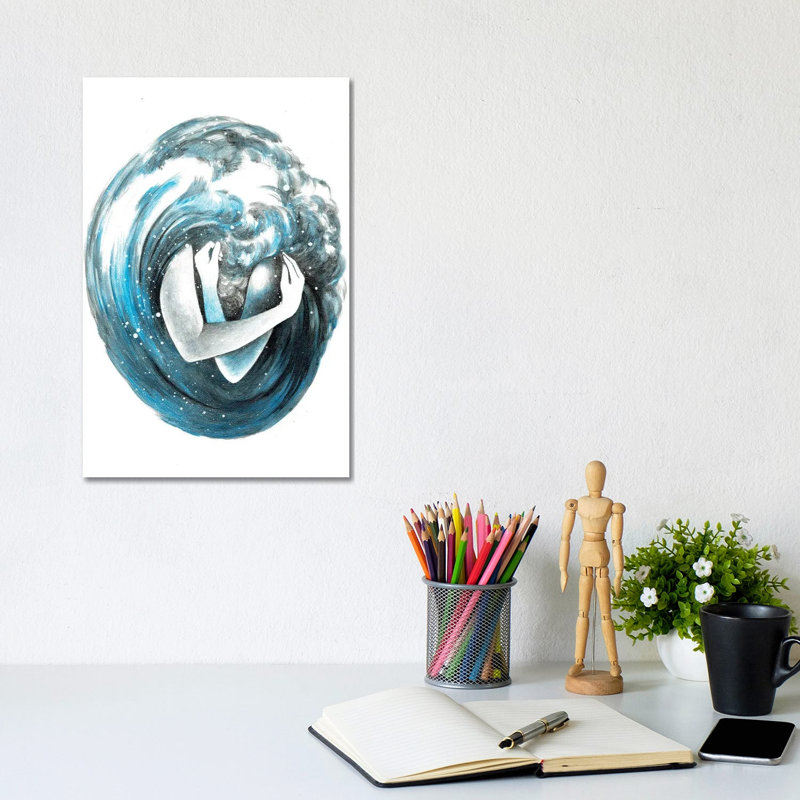 Keep Your Arms Around Me by Pride Nyasha - Gallery-Wrapped Canvas Giclée on Canvas, No Frame, 20.32 cm H x 30.48 cm W