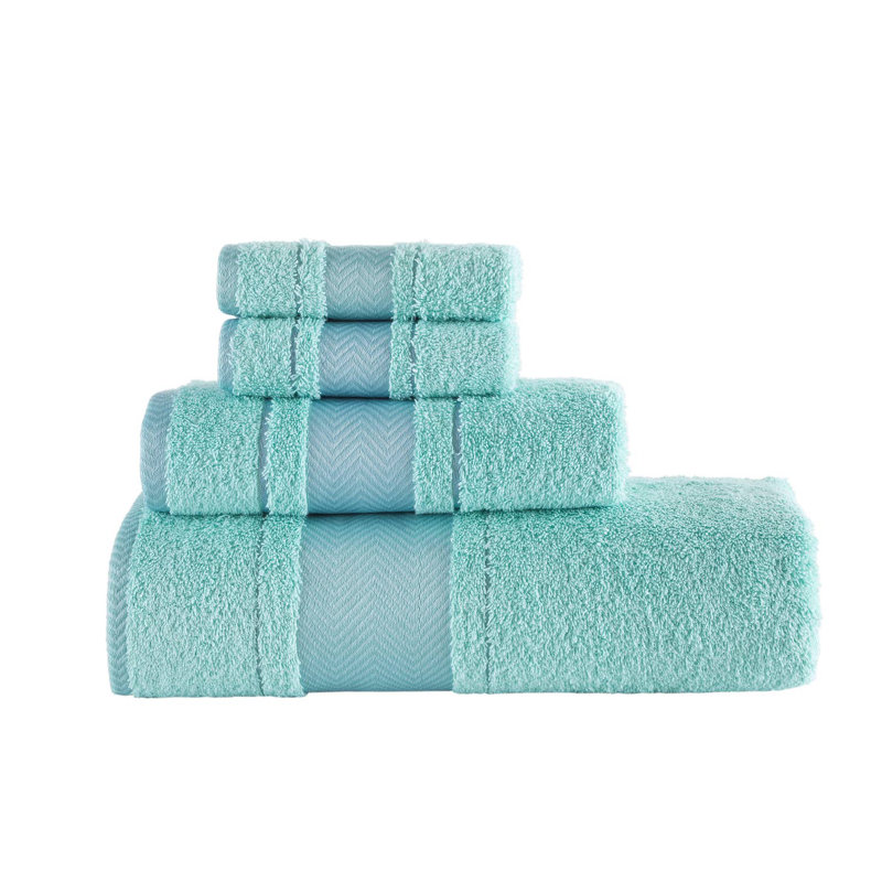 Serviettes de bain Kafthan, Turquoise
