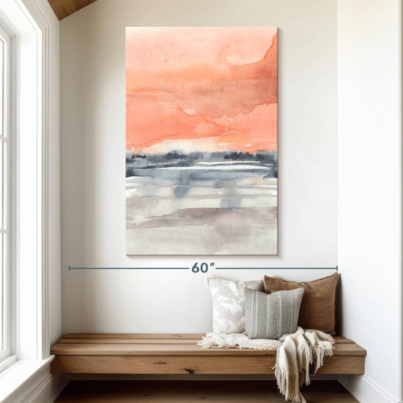 Avery Coral Sky I, 51" H x 34" W