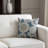 Sequined Cotton Blend Reversible Throw Pillow-123159804-123159805