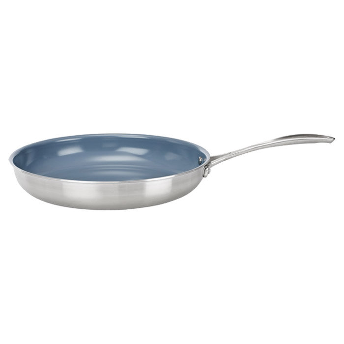 10" Stainless Steel Ceramic Nonstick Fry Pan