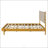 Premium Rubber Wood Platform Bed Frame-370028840-370028837
