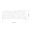 Neill Steel Wall 20 - Hook Wall Mounted Coat Rack