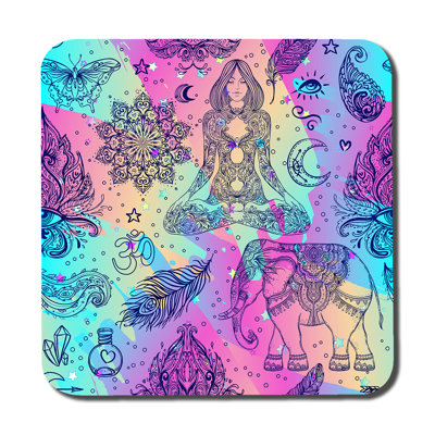 Square 6 Piece Coaster Set