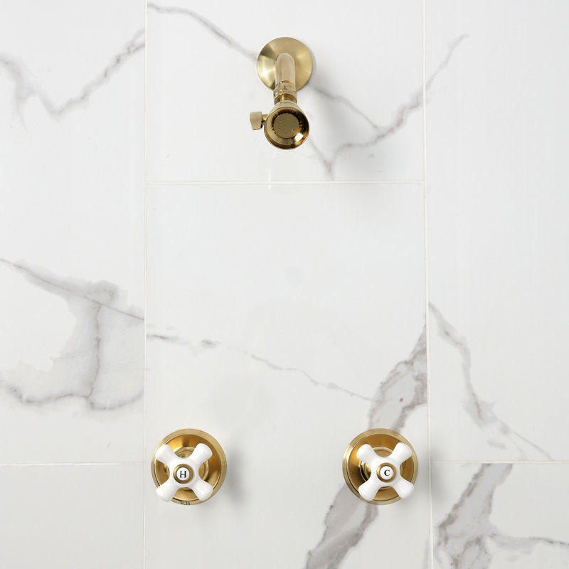 Kingston Brass Victorian Double-Handle Shower Faucet