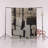 Black-Beige Themed Abstract Patterned Creative Modern Decorative Rug-1845226412