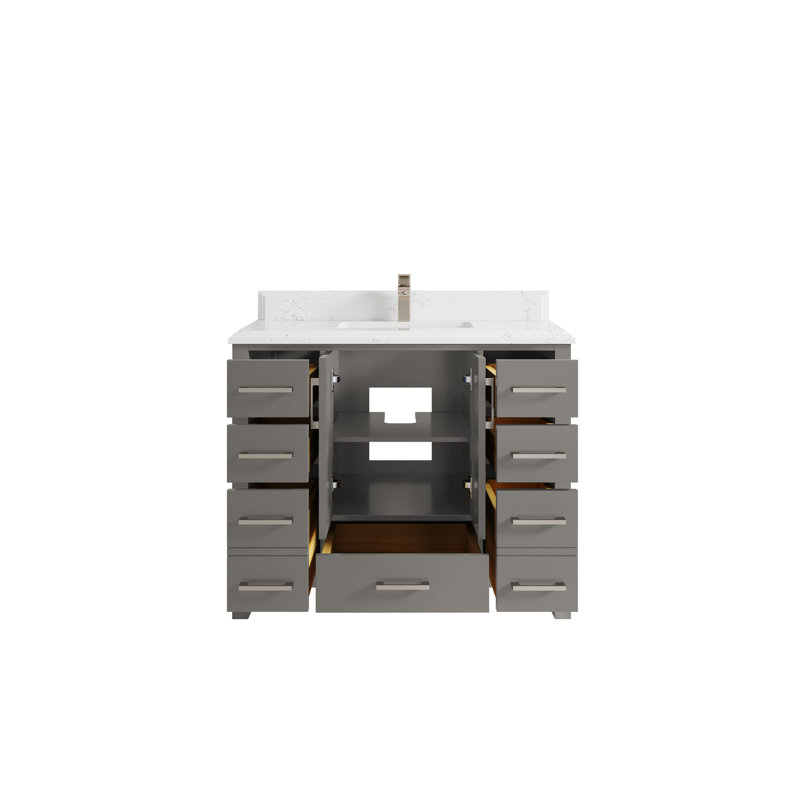 Ensemble de meuble-lavabo simple 42 po Malibu