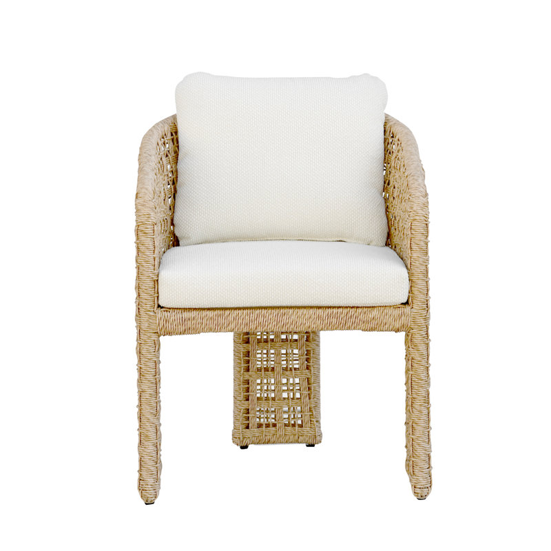 Chaise de salle à manger d'extérieur Demichael