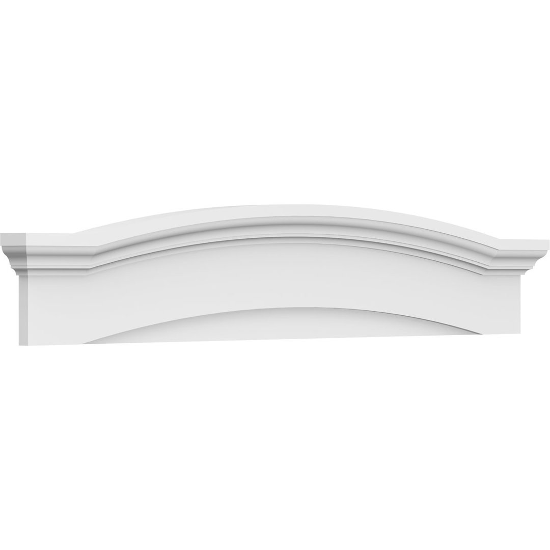 Eyebrow Architectural Grade PVC Pediment Ekena Millwork 