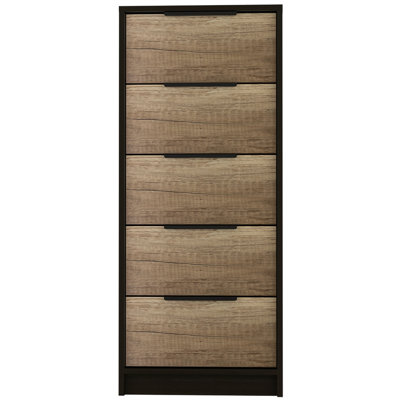 Commode rectangulaire à 5 tiroirs Cannon