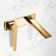 Wall Mounted Bathroom Faucet with Drain Assembly