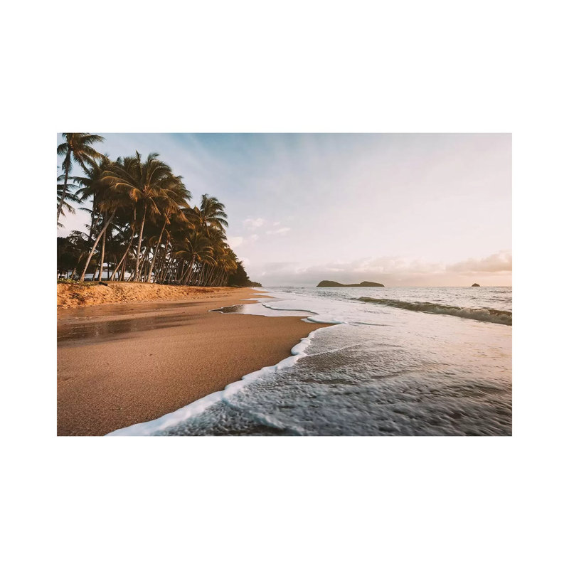 Palm Cove Golden Beach Sunrise by James Vodicka - Wrapped Canvas Gallery-Wrapped Canvas Giclée, 66.04cm H x 101.60cm W
