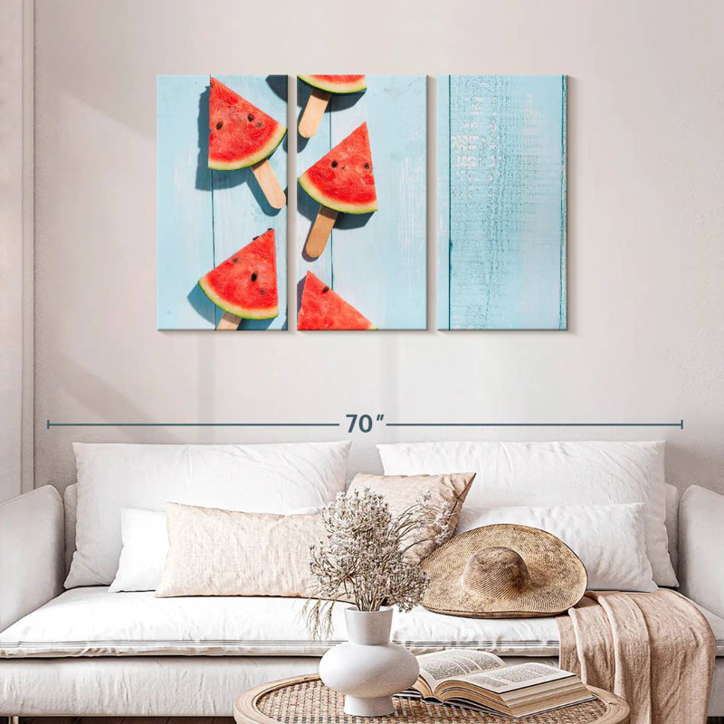 Yarlin Watermelon, 28" H x 45" W