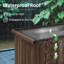 Armoire de rangement de jardin avec casiers l 3 pi x P 2 pi Garden-74282536