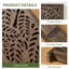 Paravent en bois massif 67 po H - Paravent Serenity Floral-1558671331-1558671328