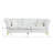 87" Oro Chesterfield Sofa with Flared Arms-87460525