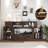 70" Wide Sideboard Buffet Cabinet With Power Outlet-2072377737