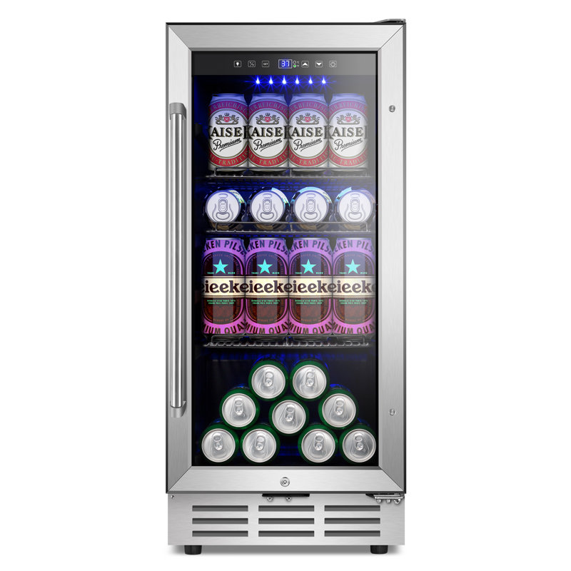 127 Cans (12 Oz.) 3.1 Cubic Feet Built-in & Freestanding Beverage Refrigerator