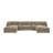 Auchterarder Modular Corduroy Sectional-912955426