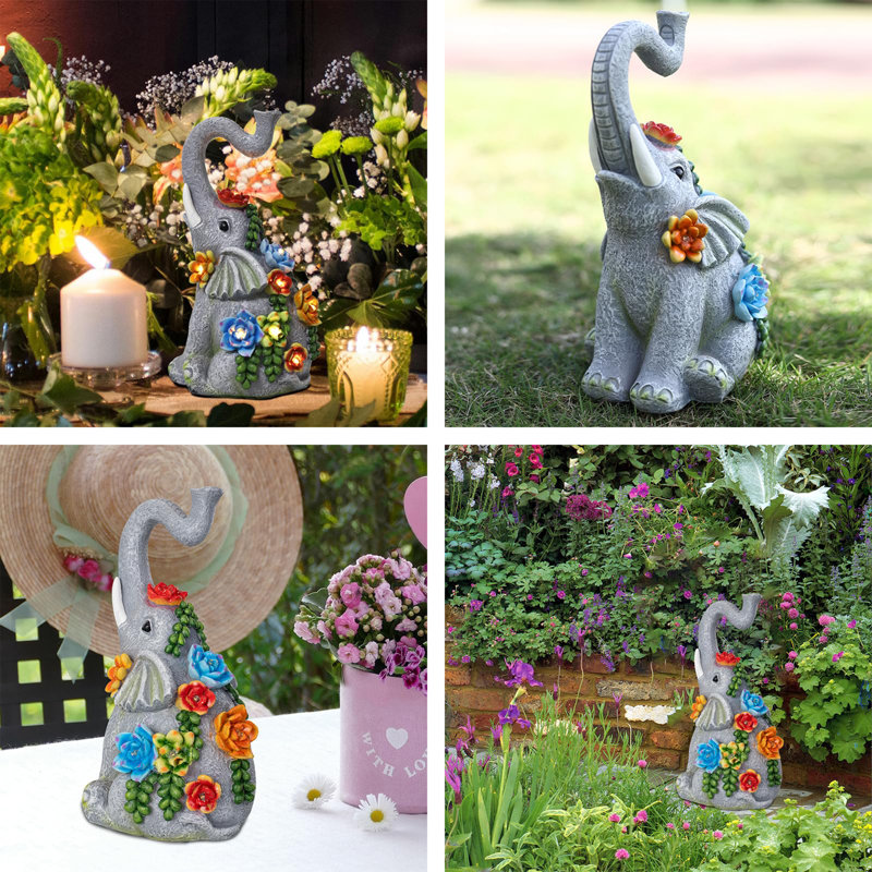Statue de jardin éléphant
