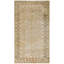 Faded Antique East Turkestan Wool Pile Hand Knotted Khotan Rug