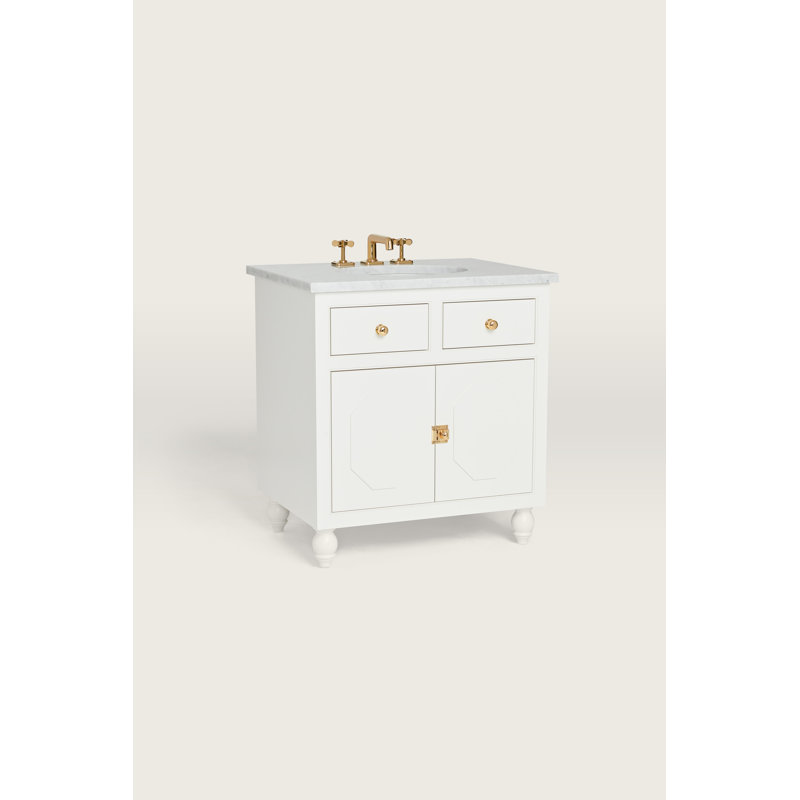 Harper in. W Wall Mounted Single Double Bathroom Vanity Base, Ebony, 36"