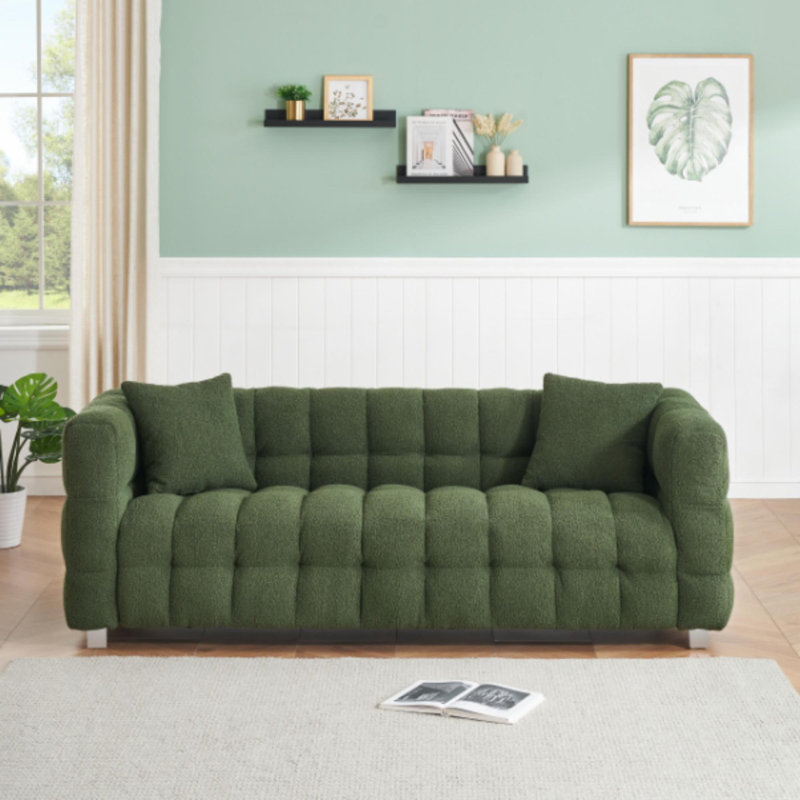 Canapé Teddy, Vert