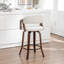 Tabouret de comptoir pivotant en similicuir Providence-128799106