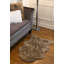 Tapis brun clair en fausse peau de mouton Asmat Asmat-95053582