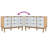 VidaXL Cabinet Dresser Drawer Chest Cabinet with Drawers OTTA Solid Wood Pine-1459706886