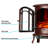 18.5'' W Electric Fireplace with 5118 BTU-46967376