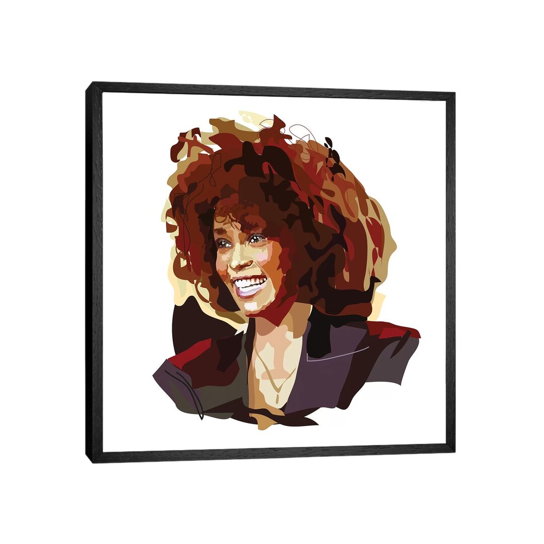 Leinwandbild Whitney Houston von Anna Mckay