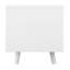 Meuble télé 59 po avec tiroir, tablettes ouvertes et gestion des câbles 59 po - Disponible en blanc / orange, blanc / vert et blanc / noir-2104983059