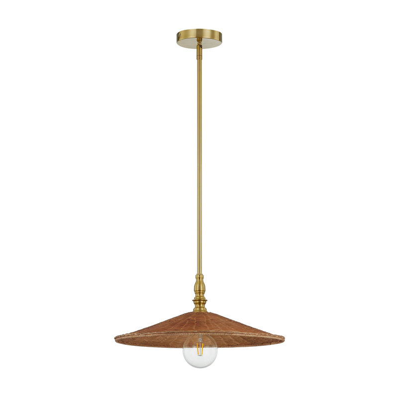 Sheldon Pendant Light, Natural