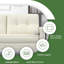 2 Seater Linen Sofa