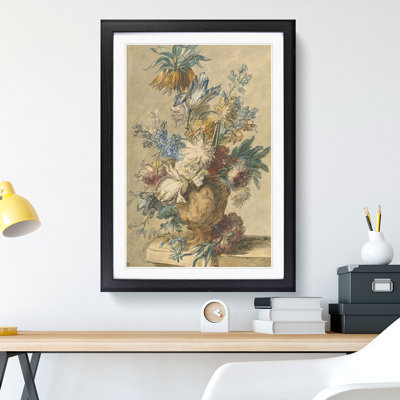 Still Life with Flowers Vol.6 by Jan Van Huysum - Picture Frame Painting