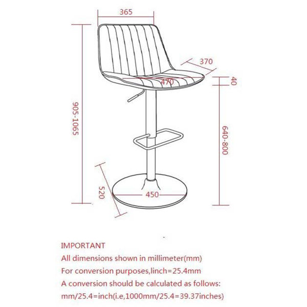 Dimensions du produit