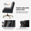 Fauteuil de direction à haut dossier Heeg-1956881692