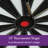Fat Cat Electronx Electronic Dartboard and Cabinet Set with Darts, 13.5" Compact Target