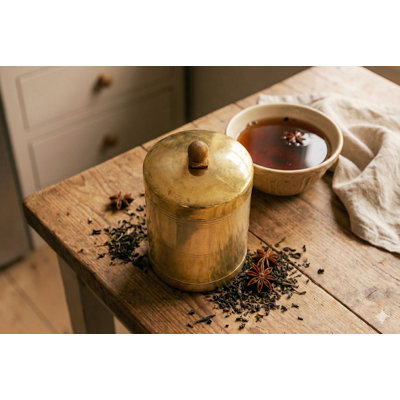 Crépine cylindrique en laiton avec couvercle 10 po