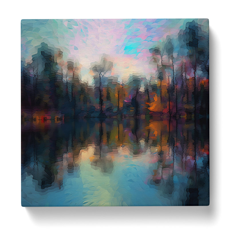 Modern Wall Art - Wrapped Canvas - Framed Print