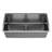 Karran Elite 32" Undermount 16 Gauge Single Bowl Stainless Steel Kitchen Sink in Gunmetal Black-124851770