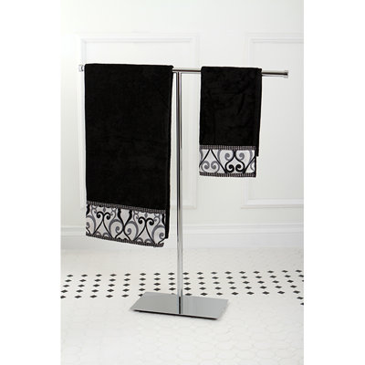 Kingston Brass Claremont Freestanding T-Shape Towel Rack
