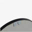 Grand miroir rond noir de 24 po-1810686349