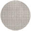Tapis rond 8 po taupe