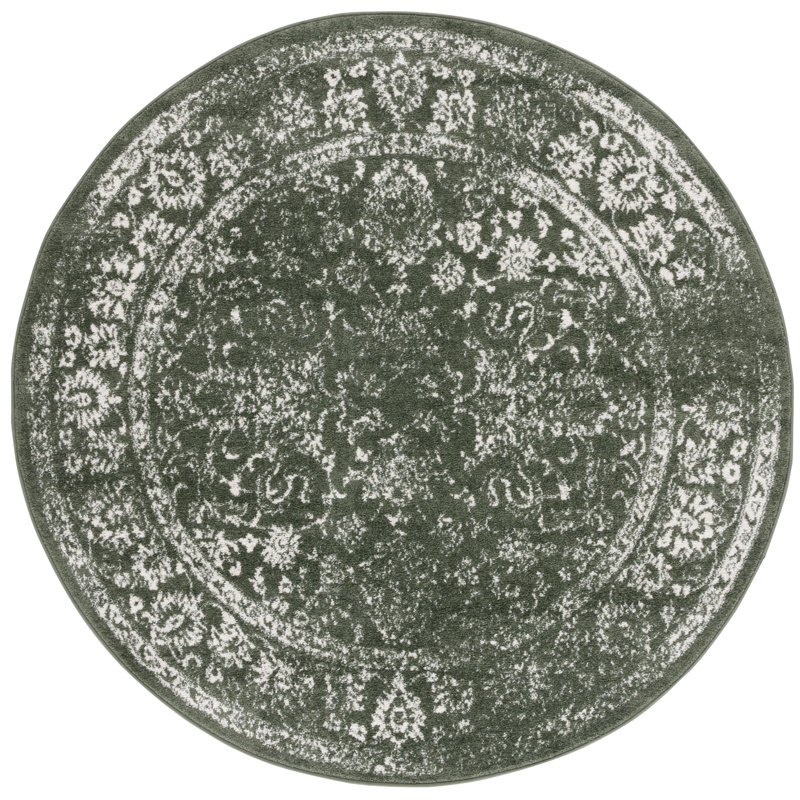 Timothe Performance Oriental Rug, Round 4'