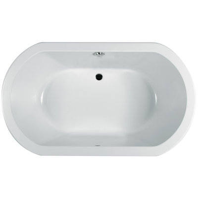 Anza™ Chromatherapy 72" x 42" Drop in Soaking Bathtub