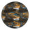 Machine Washable Transportation Brown Area Rug